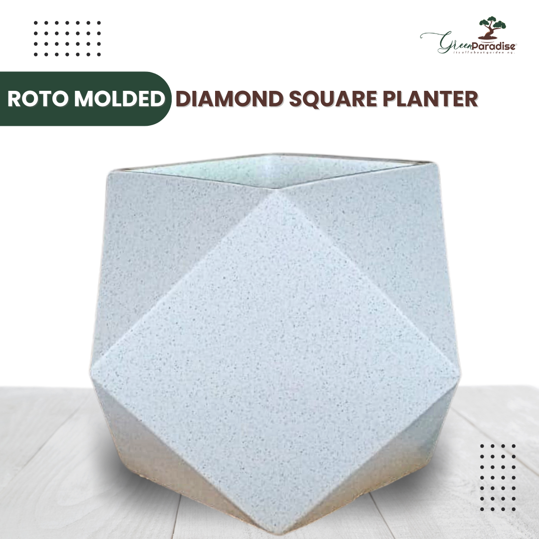 Green Paradise® Diamond Roto Molded High Qaulity Premium Planter
