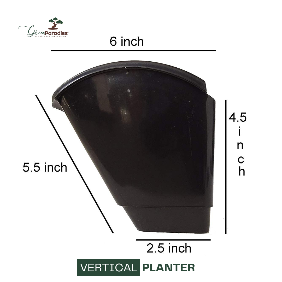 Green Paradise® Vertical Planters for Indoor & Outdoor Gardening Durable Wall-Mounted Vertical Planting System