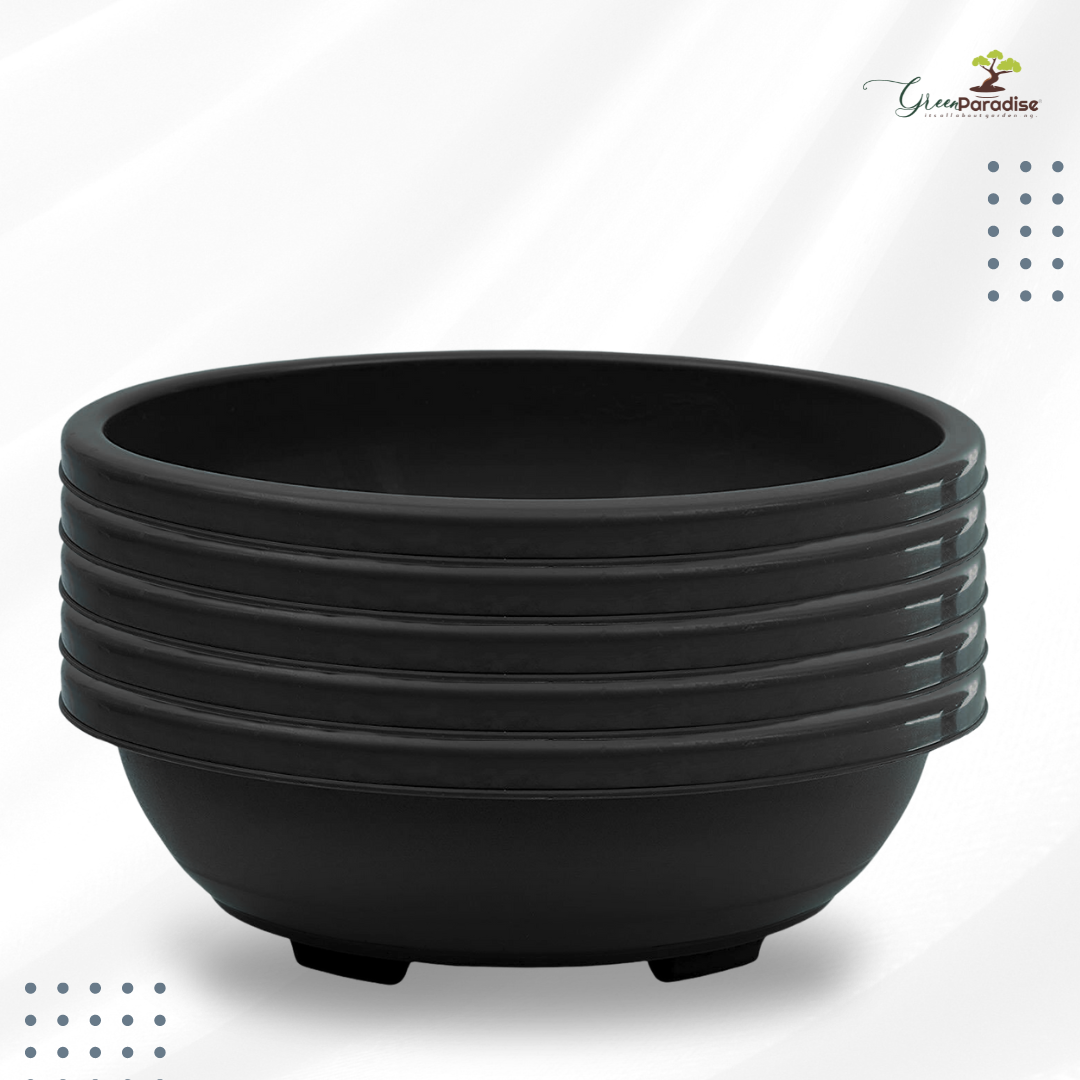 Green Paradise® Oval Bonsai Pots Premium Plastic Pot Durable & Long Lasting Pot