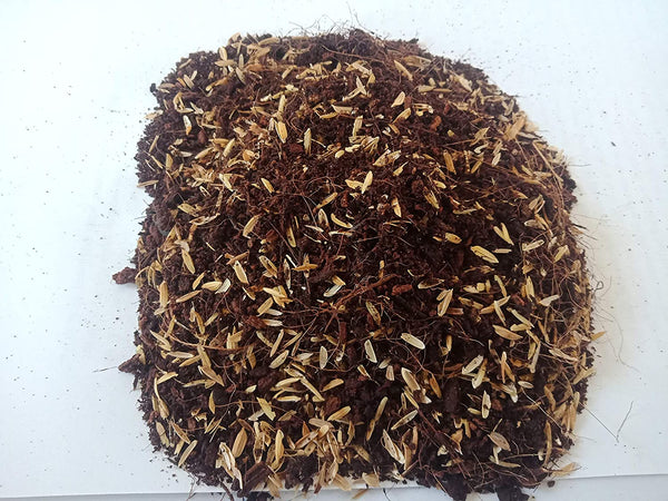 Coco Peat mix With Rice Hulls Media ( pack of 3 kg )