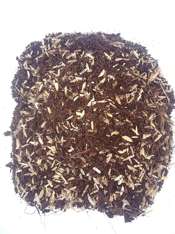 Coco Peat mix With Rice Hulls Media ( pack of 3 kg )