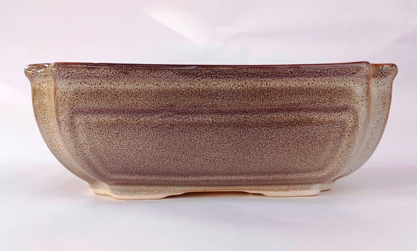 Ceramic Pot for Bonsai Trees Size 24 cm Rectangle Shape