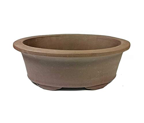 Oval ceramic Bonsai Planter small size for mame Bonsai Plants and Home Garden Decor size 3 to 4 inches random color