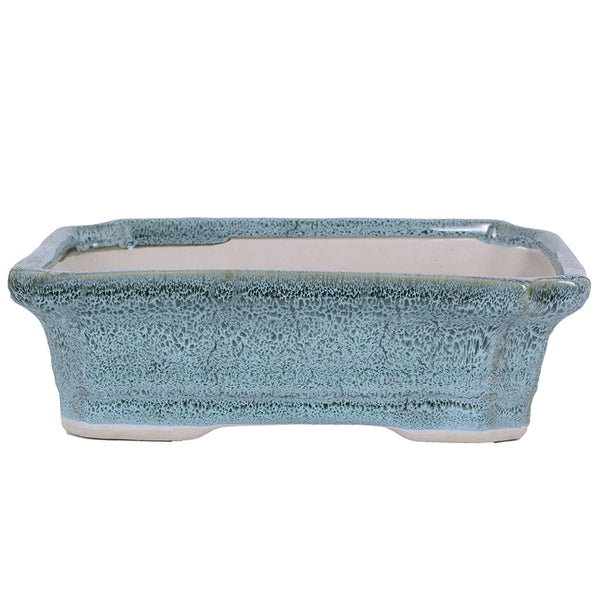 Ceramic Pot  Size 10'' Rectangle Shape for Bonsai Trees Succulents Fairy Gardens and Miniature Gardens Bonsai Planter