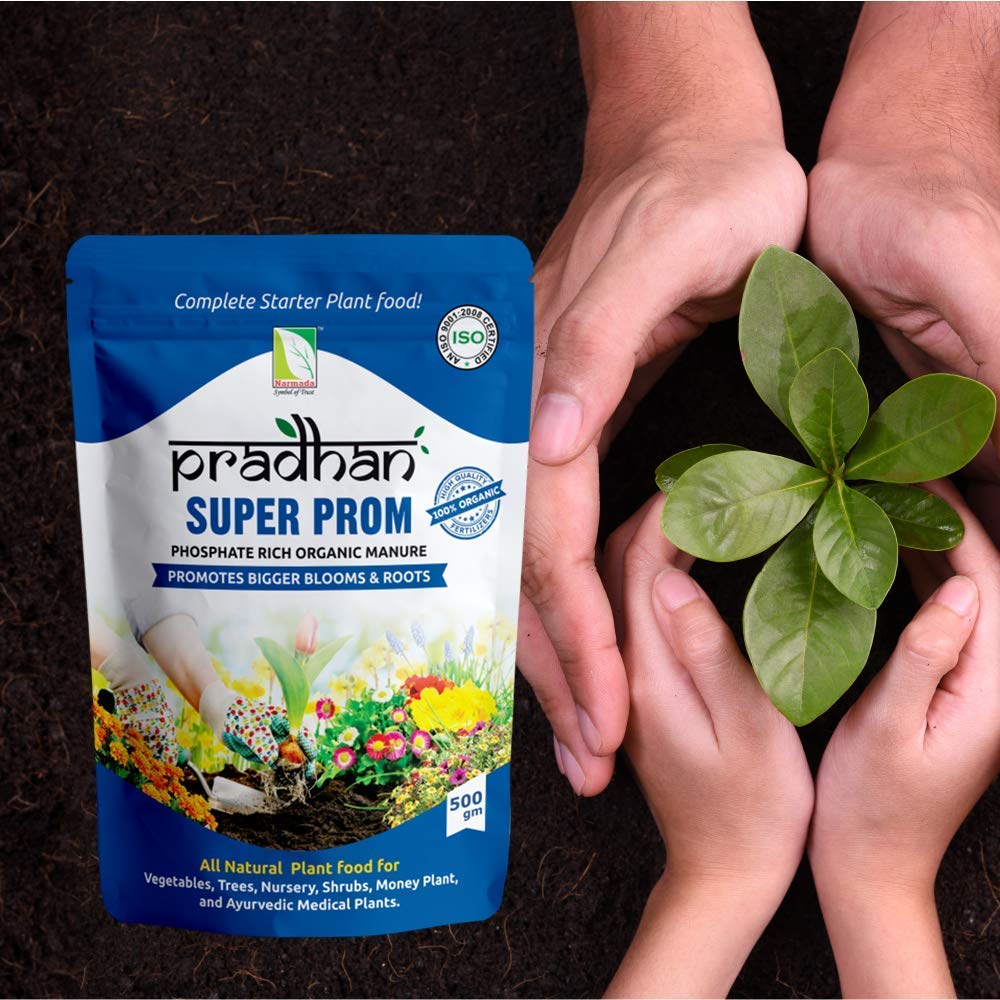 Super Prom Organic Fertilizer Granule by Pradhan-Pack of 5 (2500 Gram)