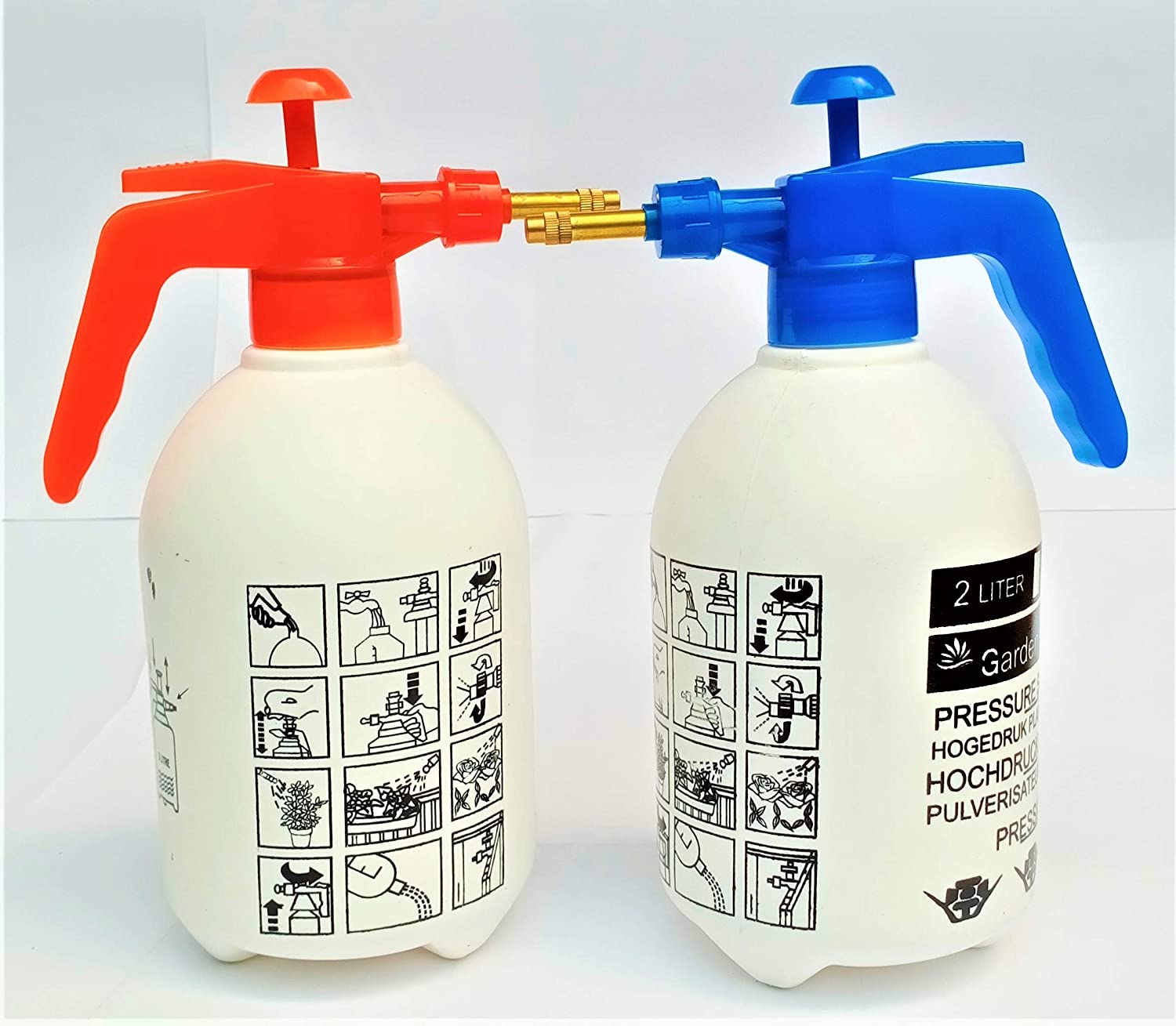 Water Sprayer 2 Litre Mister for Herbicides Pesticides Fertilizers Hand Held Sprayer
